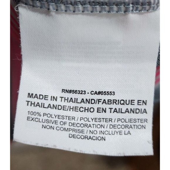 Nike Golf Tour Performance Dri Fit Polo Shirt Size 2XL Men Pink Striped Athletic - Picture 7 of 9